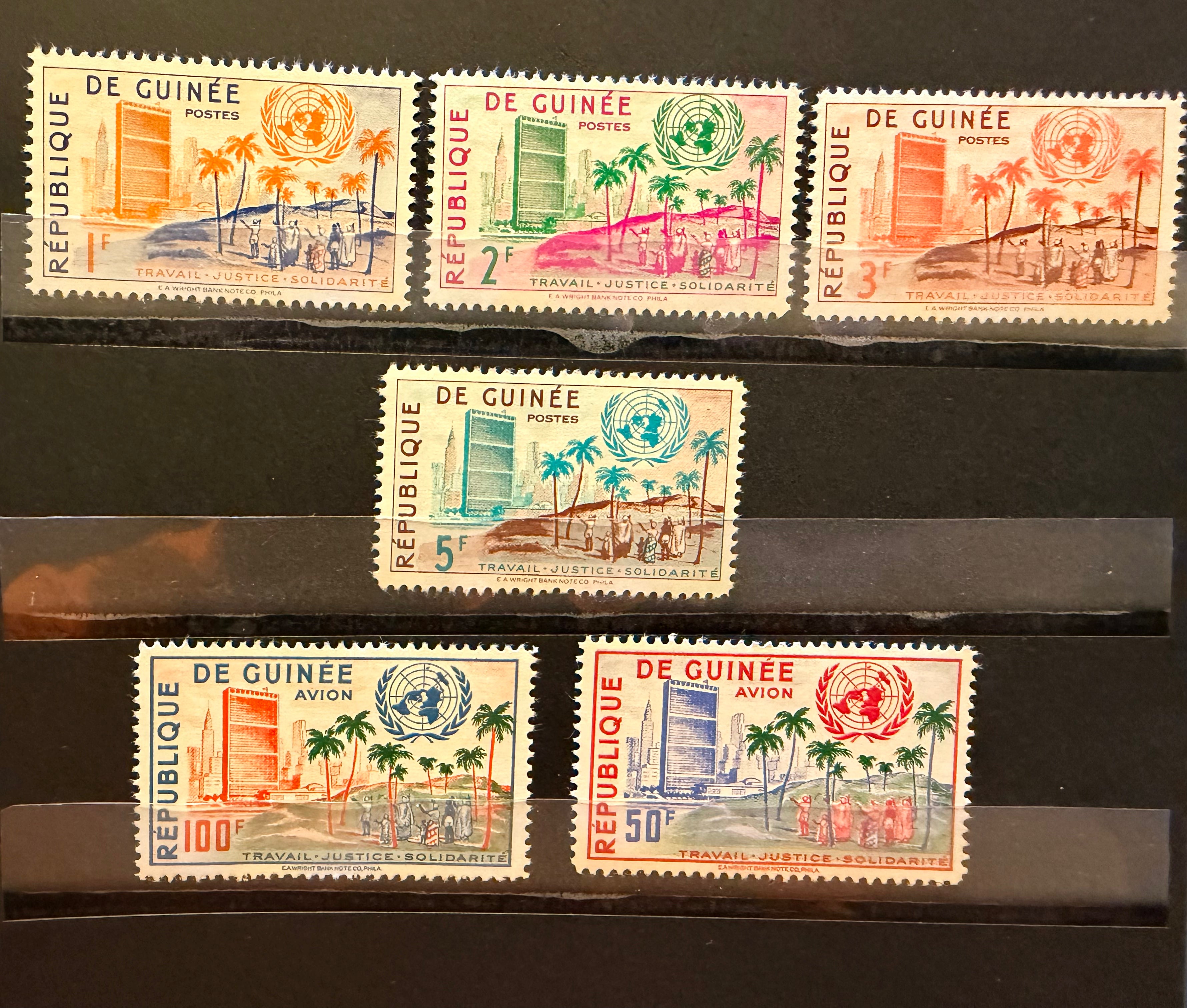 Stamps République de Guinée