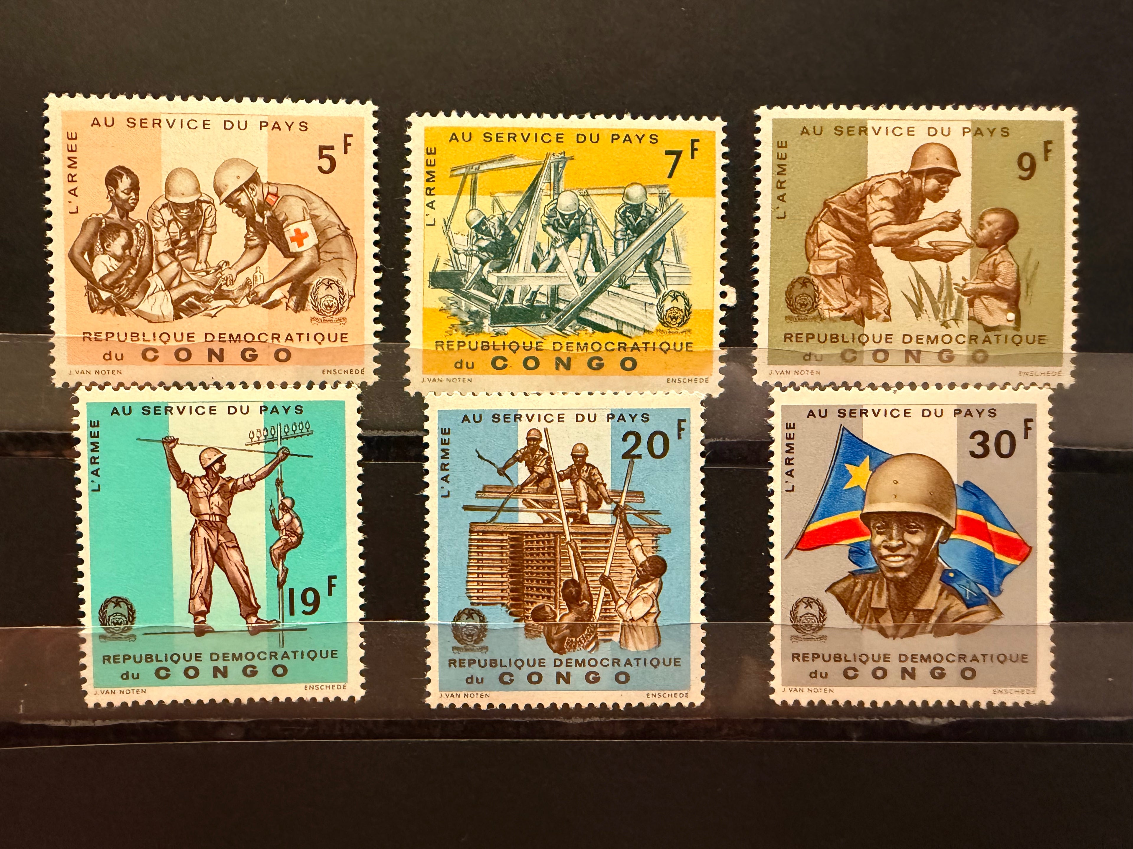 Stamps République Démocratique du Congo